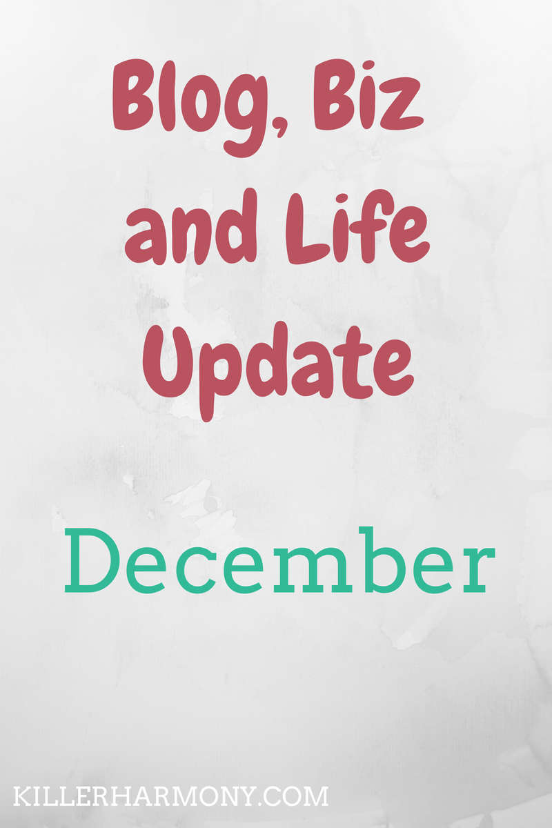 A lot can happen in a few months. With winter break right around the corner, here is what I have been doing and what I plan to do in the future.