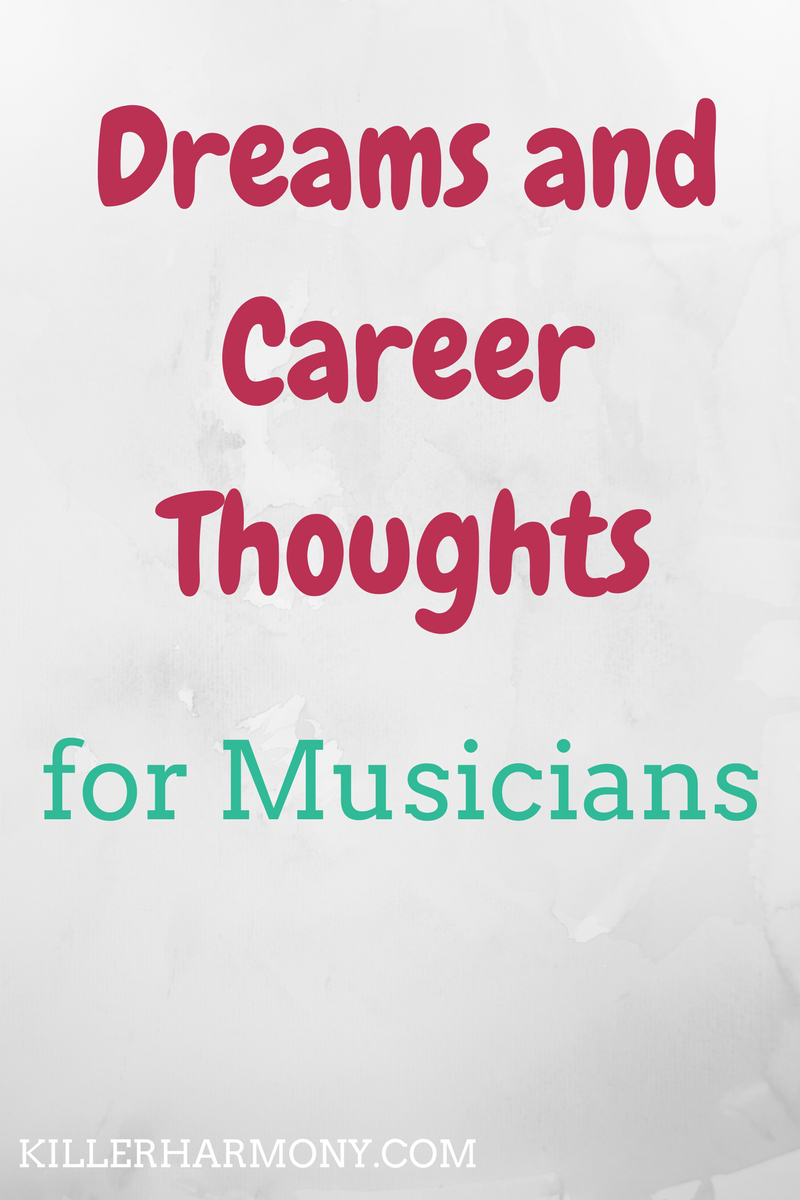 Killer Harmony | Is Blogging My Career? | Graduating college has made me really think about what I want out of my career. Is blogging for me? Is music for me? Here are my thoughts.